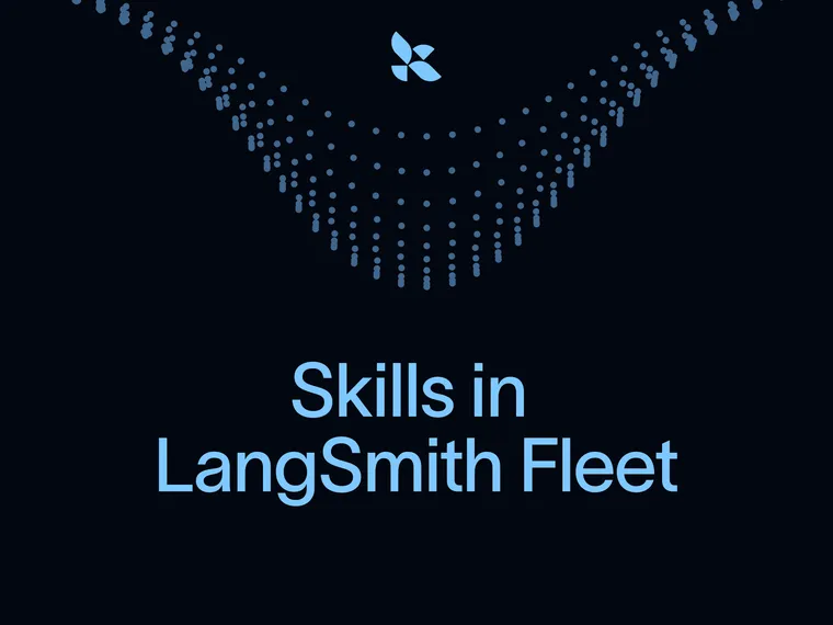 Skills in LangSmith Fleet